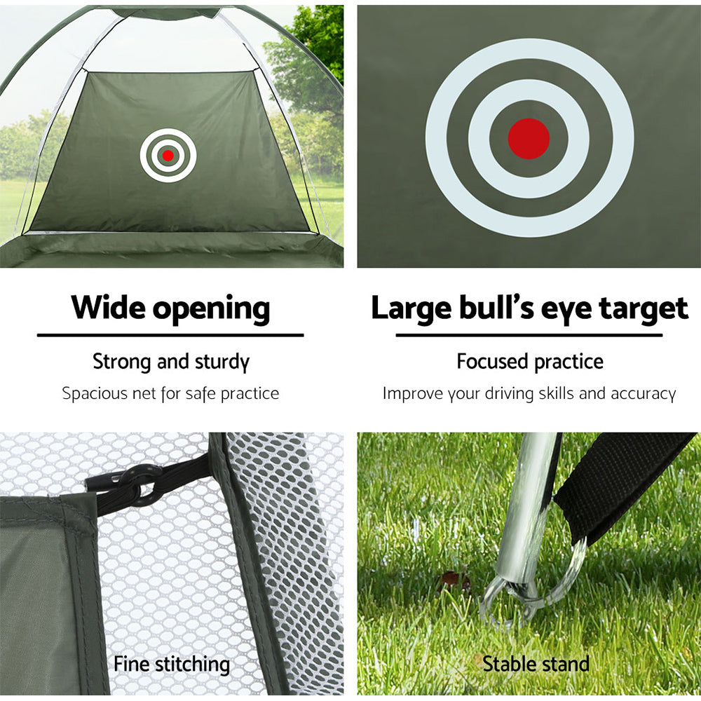Everfit Golf Practice Net 327x193x203cm Portable Training Aid with Carry Bag - SuperSaverAU - view 7