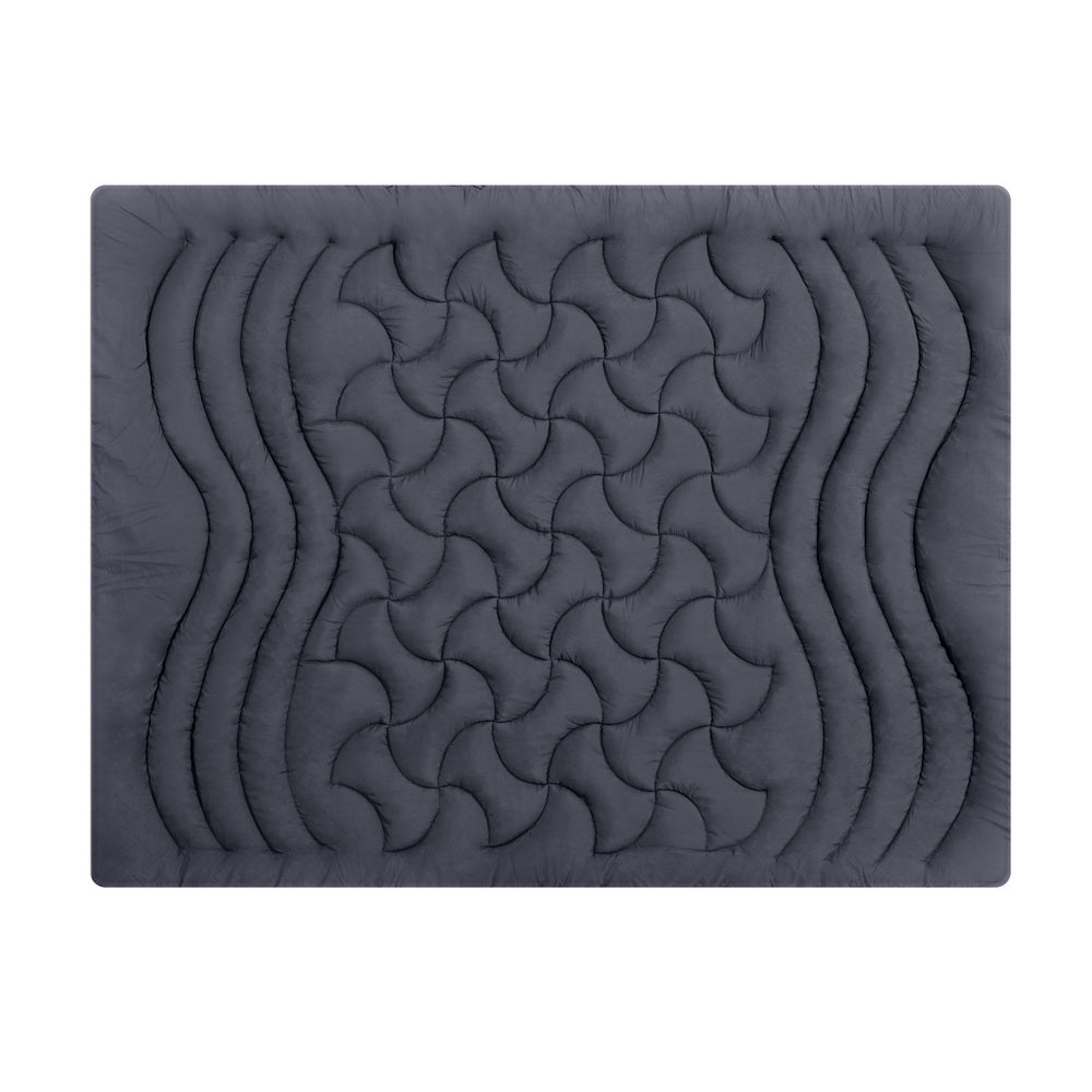 Giselle Bedding 3-Zone Pillowtop Mattress Topper King Single - SuperSaverAU - view 3