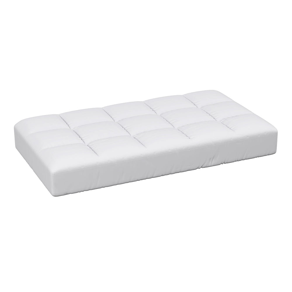 Giselle Bedding Bamboo Cot Mattress Topper 4.5cm Thick, Dust Mite Resistant - SuperSaverAU - view 3