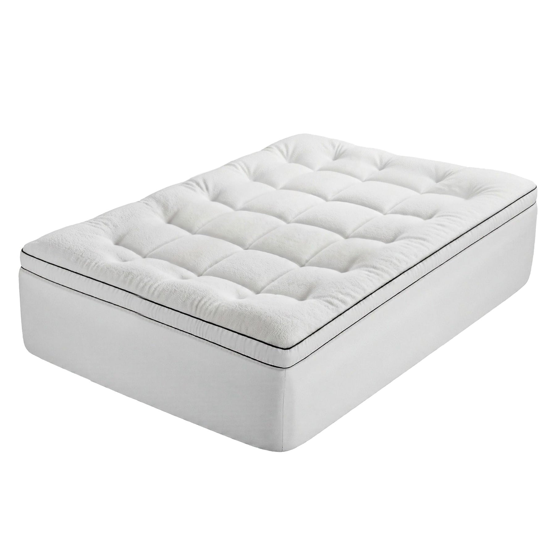 Giselle Bedding Coral Fleece Mattress Topper 5cm - Double