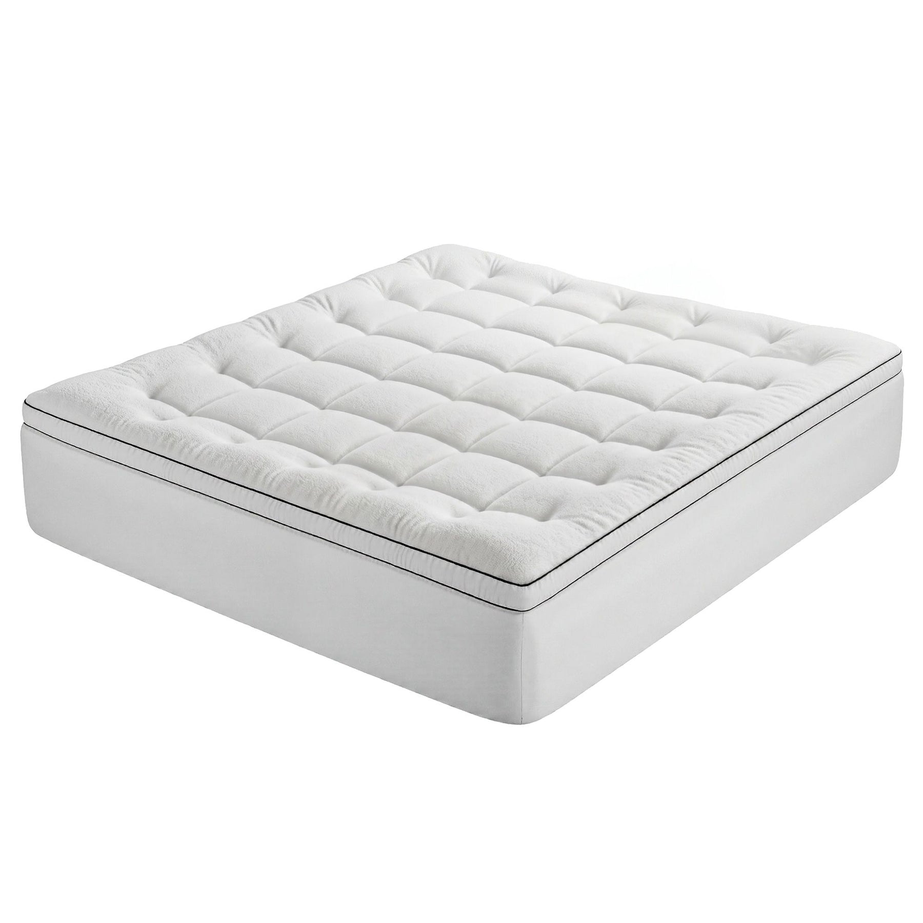 Giselle Bedding Coral Fleece Mattress Topper 5cm - King