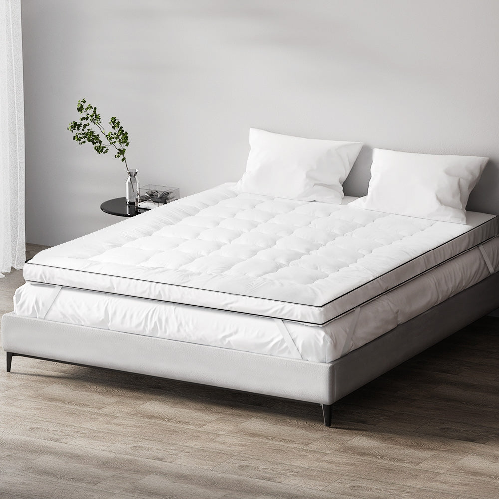 Giselle Bedding Mattress Topper Pillowtop - Double - SuperSaverAU - view 1