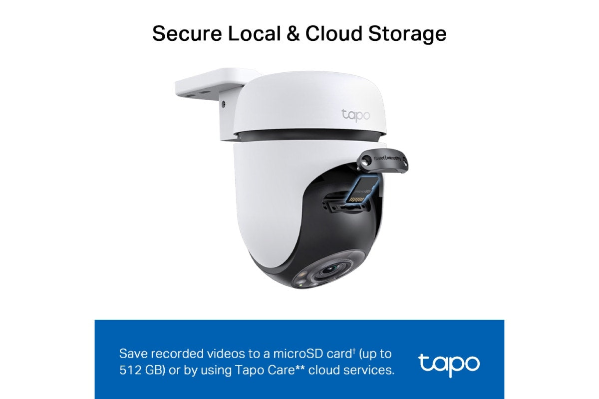 TP-Link Outdoor Pan/Tilt Security Wi-Fi Camera (TC41)