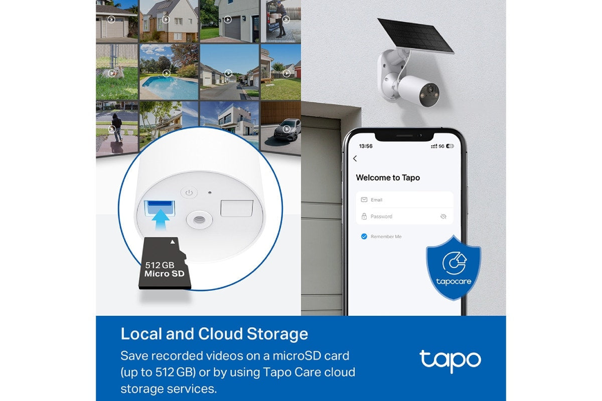 TP-Link Solar-Powered Security Camera Kit (TC82)