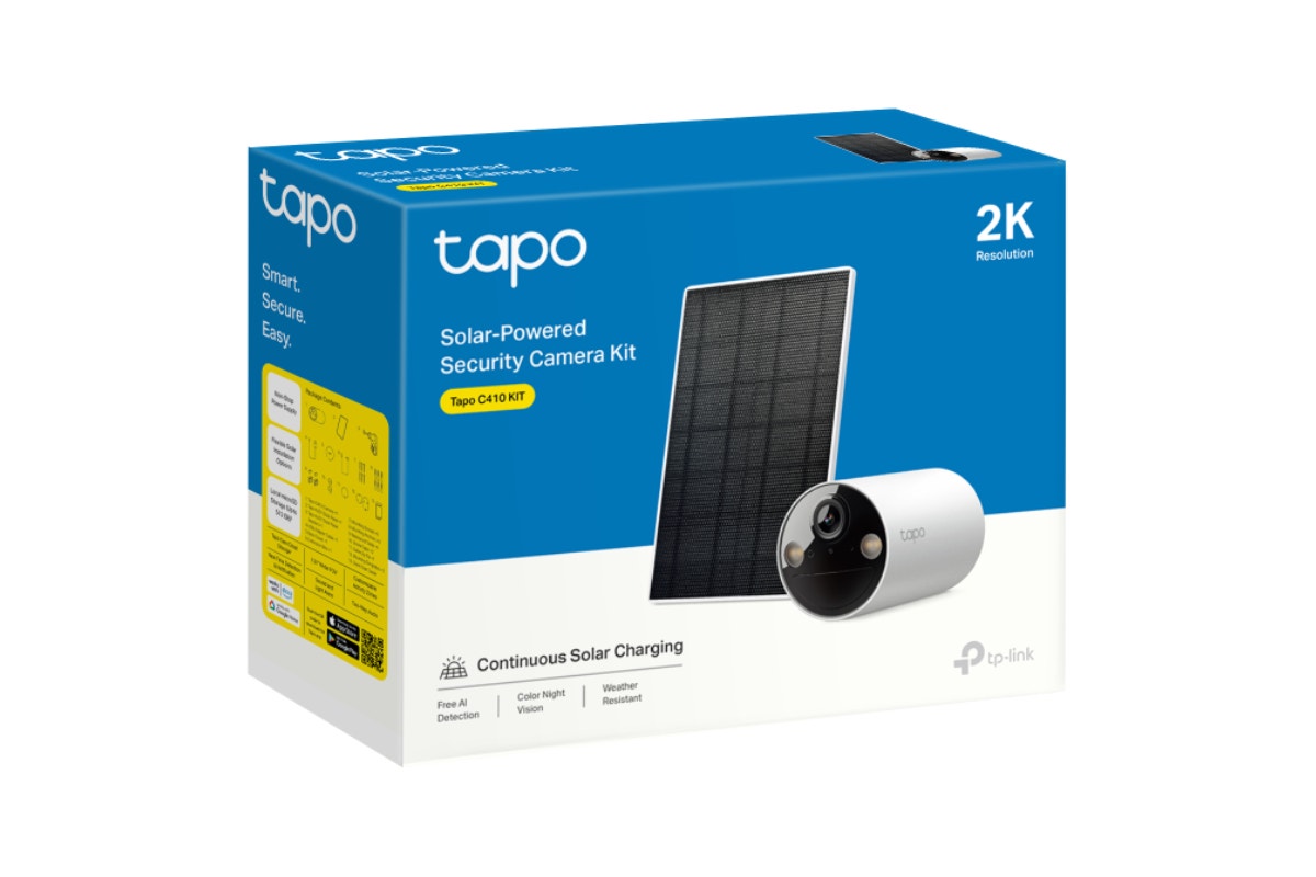 TP-Link Solar-Powered Security Camera Kit (TC82)