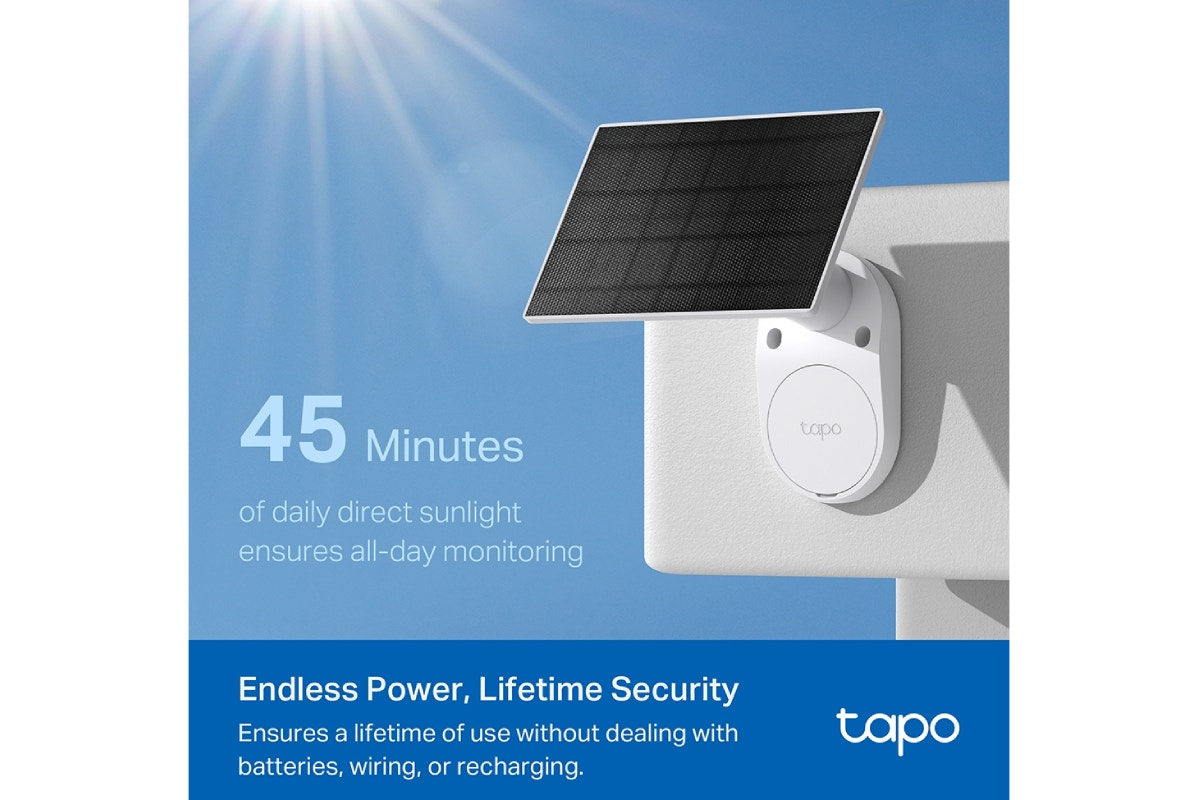 TP-Link Solar-Powered Security Camera Kit (TC82)