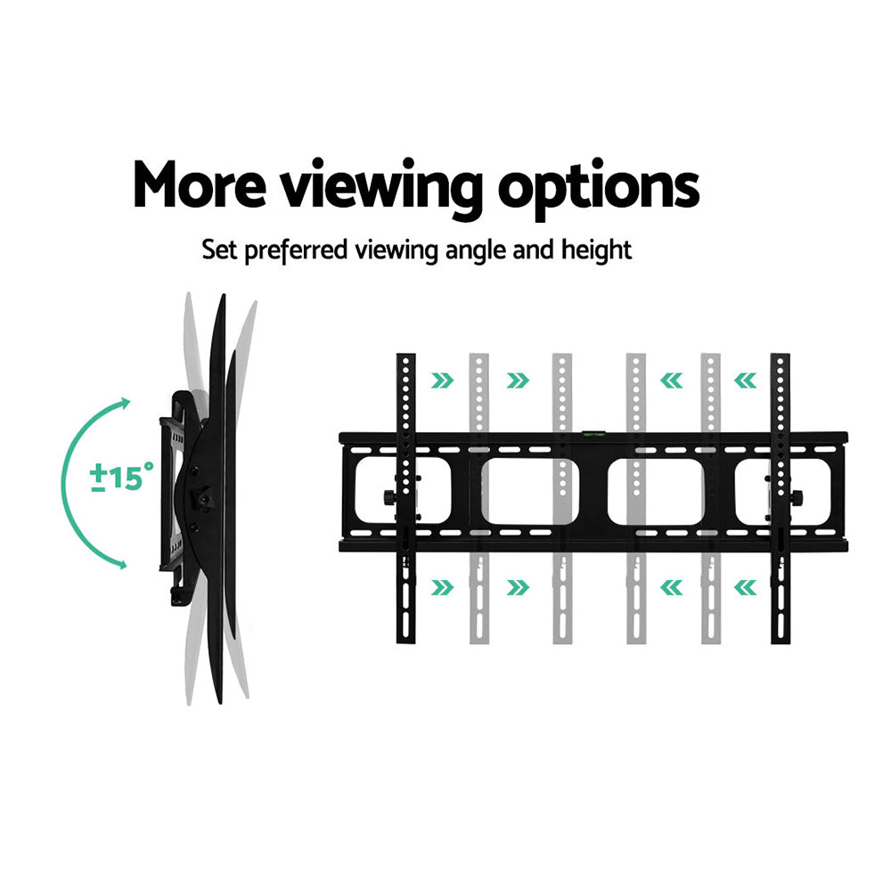 Artiss TV Wall Mount Bracket for 42"-90" LED LCD TVs Tilt Slim Flat Low Profile - SuperSaverAU - view 5