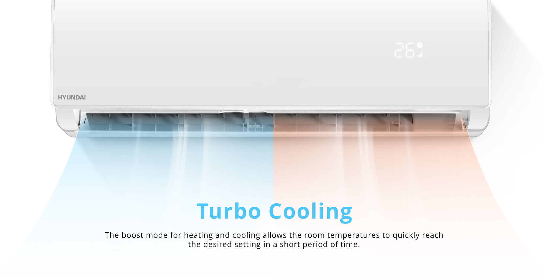 Hyundai 8.8kW Inverter Smart Split System Air Conditioner (Reverse Cycle)