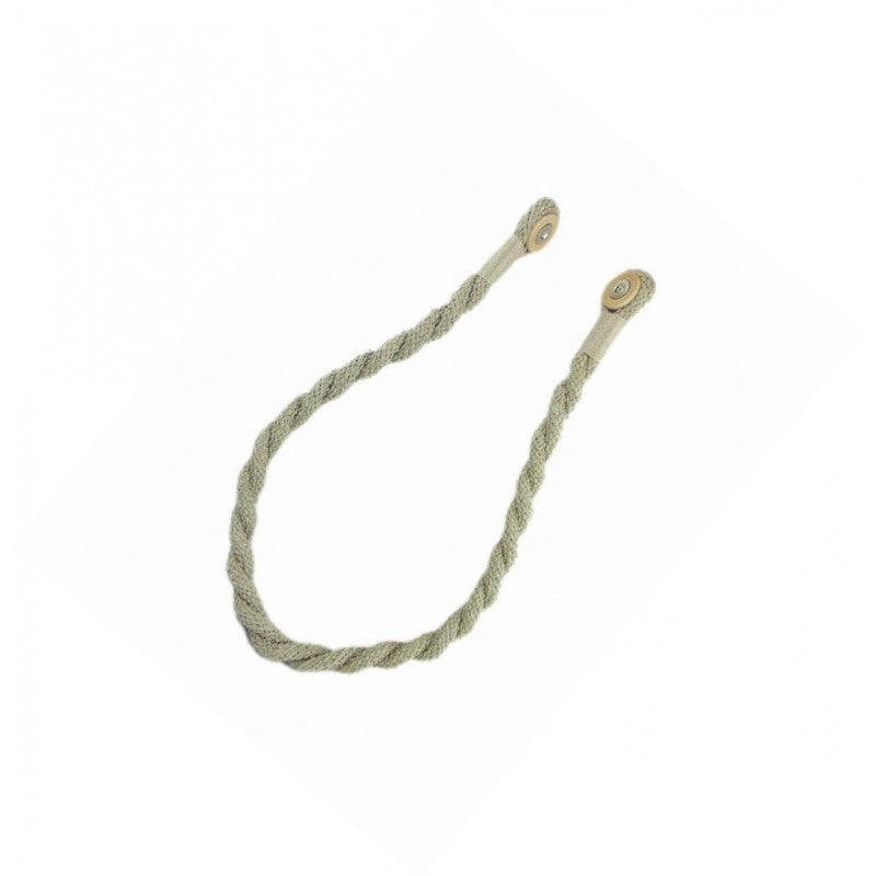 Magnetic Weaved Rope Tieback, 750mm, Stylish Curtain Holder, Made in Italy - SuperSaverAU - view 2