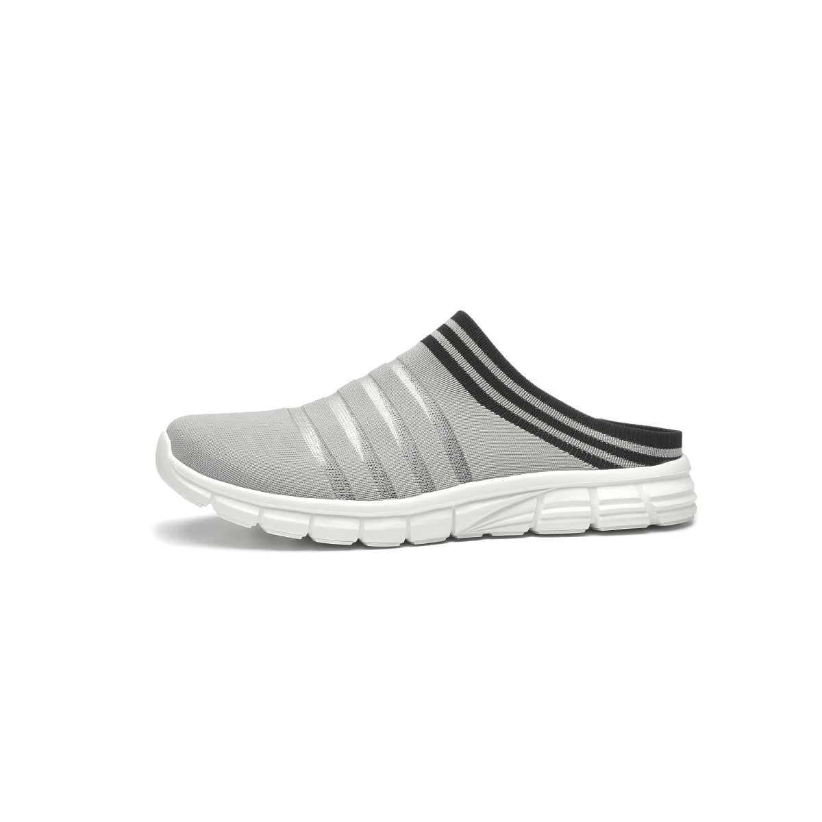 M's Backless Knit Shoes 4555 - Grey - Comfortable Summer Style AU W12 - M10 - EU44 -27.5cm - SuperSaverAU - view 5
