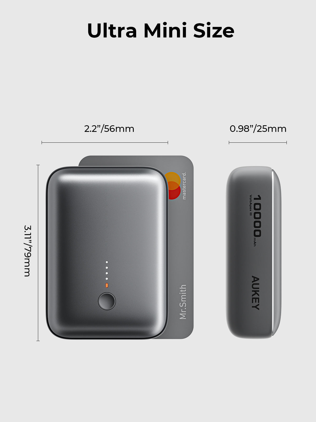 Aukey Spark Mini 10000 Fast Charging Power Bank PB-Y55