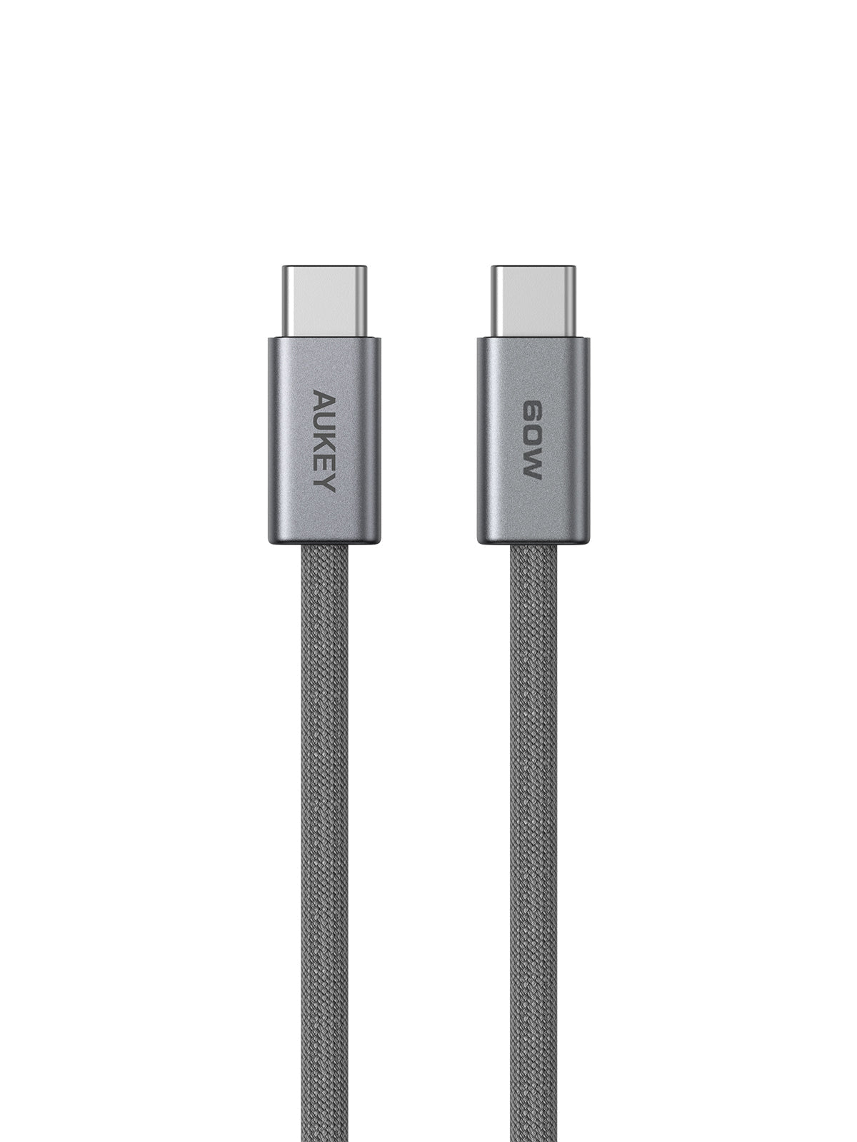 Aukey Circlet Blink 1.8m 60W Braided USB-C to C Cable - SuperSaverAU - view 1