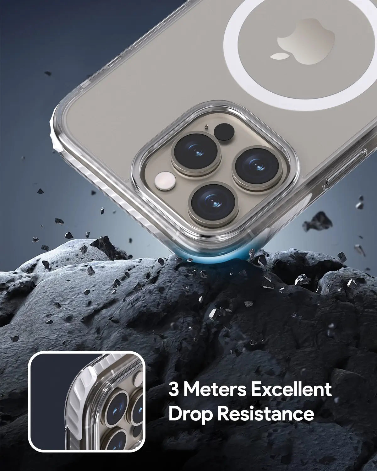 Aukey Urban Guard Magnetic iPhone 15 Pro Max Case TM11D