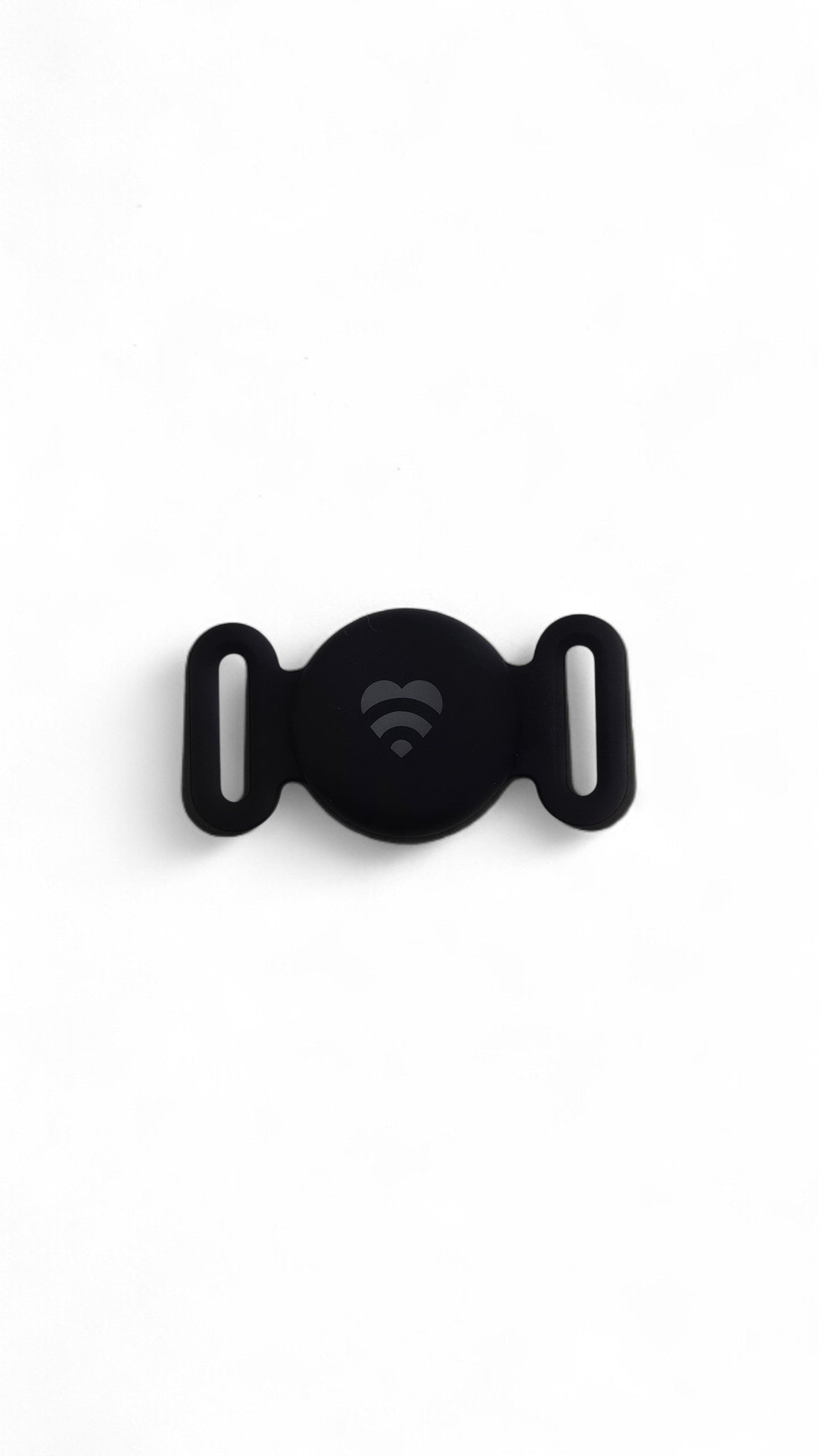 Lovefone Find My Tag Pet Holder - Black, Silicone, Waterproof, Fits Apple AirTag - SuperSaverAU - view 1