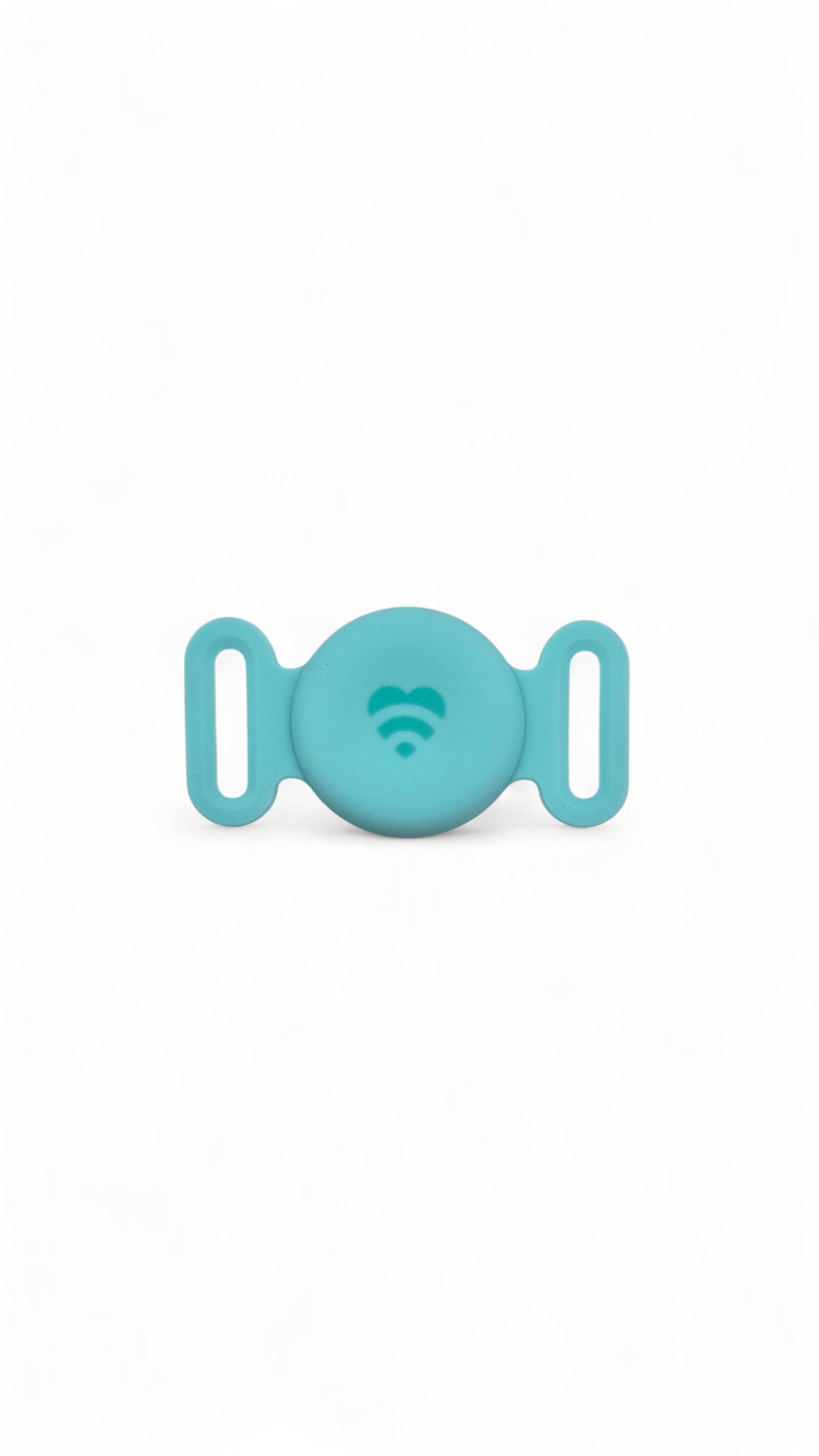 Lovefone Find My Tag Pet Holder - Light Blue, Silicone, Waterproof, Fits Apple AirTag - SuperSaverAU - view 1