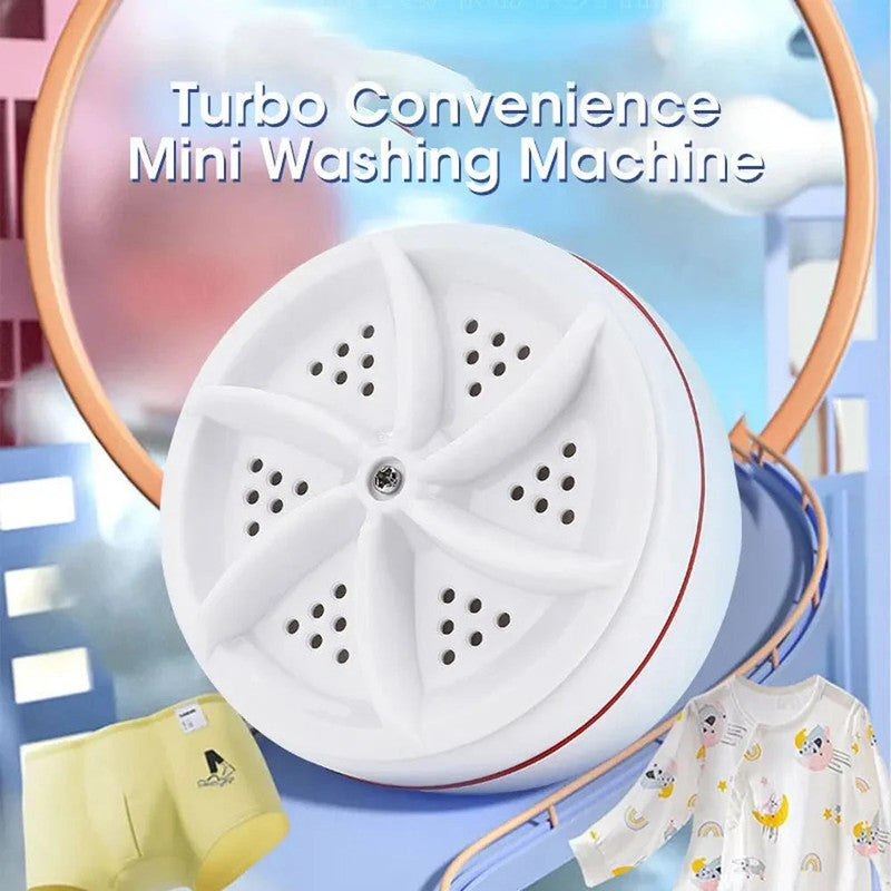 NNEOBA Mini Washing Machine - Portable USB Turbine Cleaner for Small Loads - SuperSaverAU - view 4
