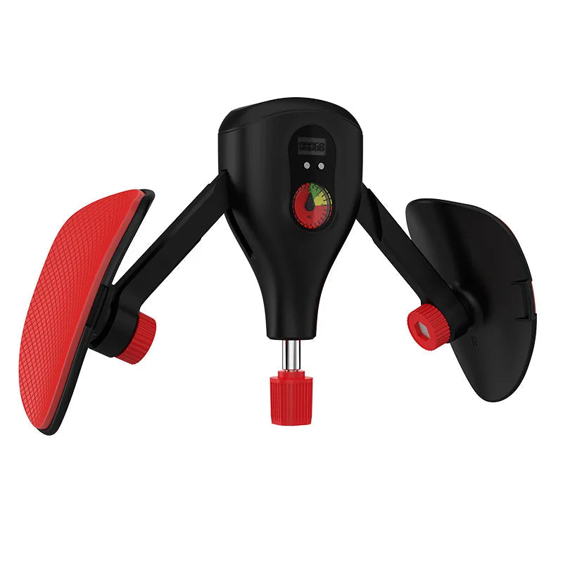 Premium Black/Red Adjustable Kegel Trainer with Visual Resistance