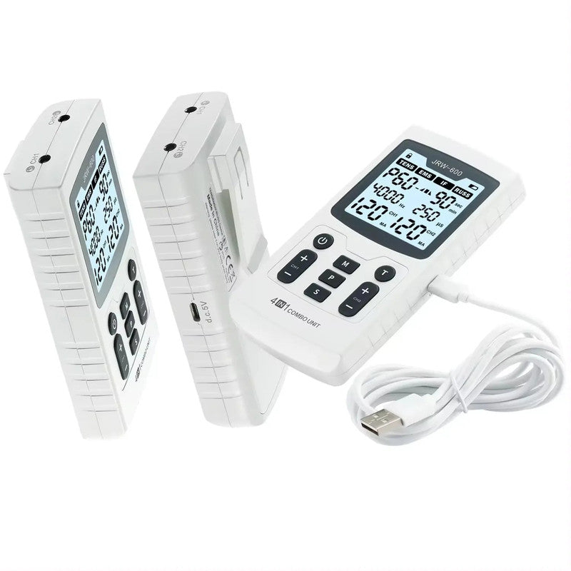 Premium Electric Muscle Therapy Stimulator with TENS EMS IF RUSS Modes
