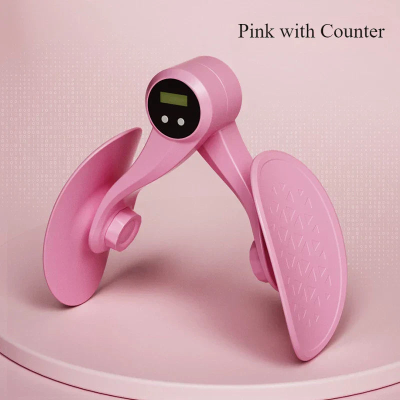 Premium Pink Smart Counting Pelvic Floor Thigh Trainer