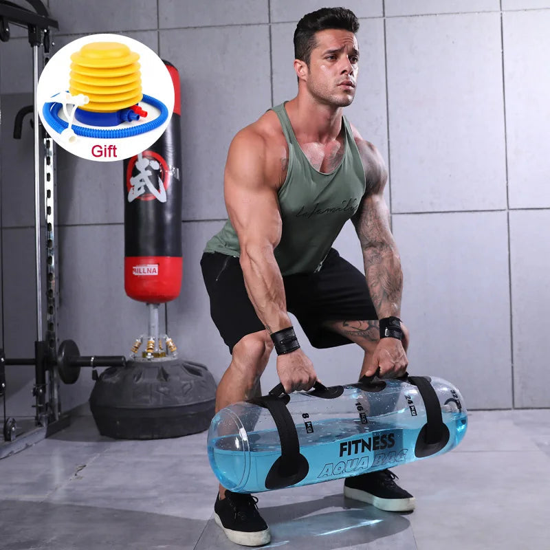 Premium Fitness Aqua Bag with Adjustable Water Load - 20kg