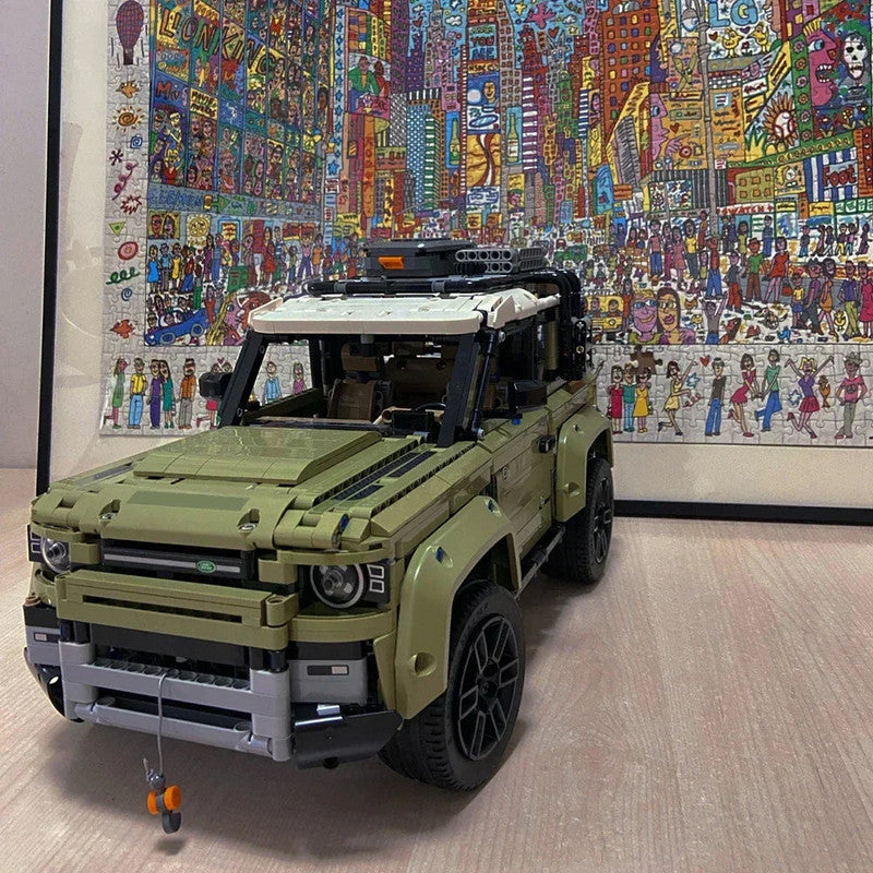Technical Rover Defender Collector'S Building Blocks Set - SuperSaverAU - view 2