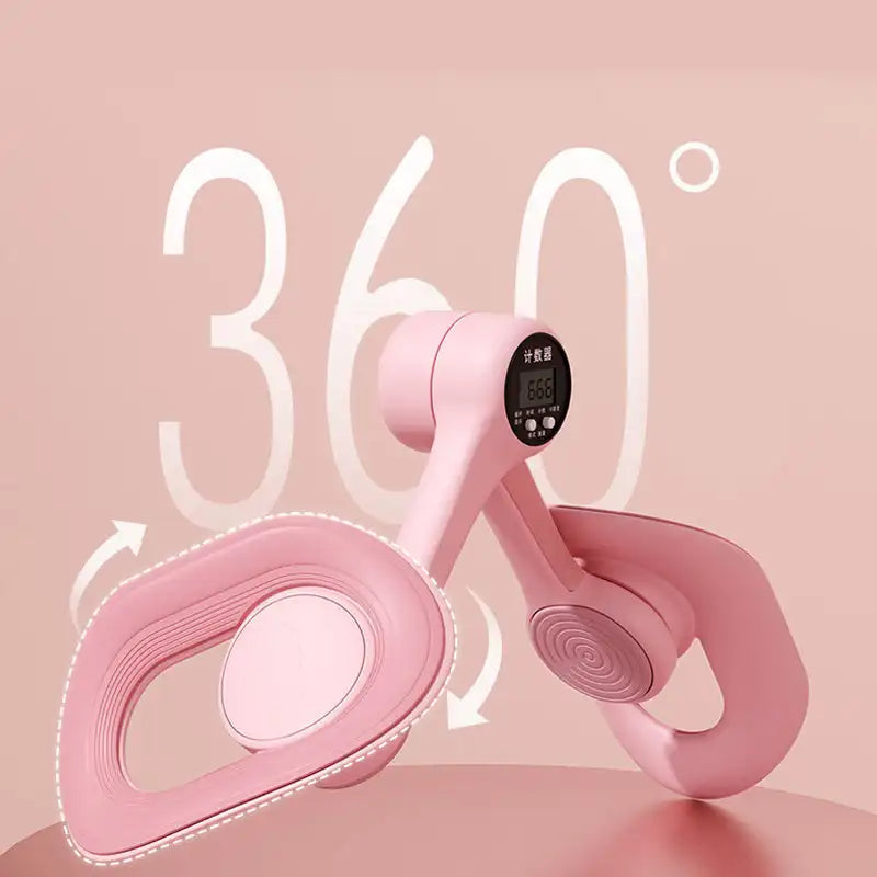 Premium Pink Smart Counting Pelvic Muscle Thigh Exerciser