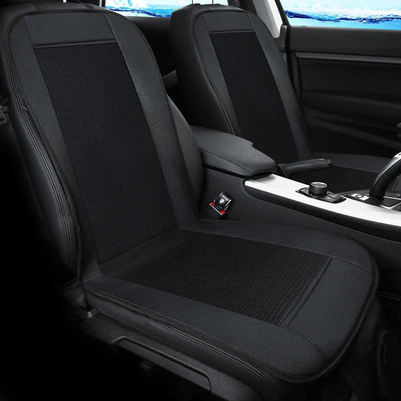 Premium Black Spacer Car Cooling Seat Cushion with 8 Fans 12V DC