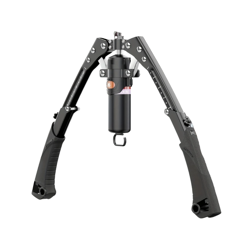 Premium Black Hydraulic Arm Exerciser with 15 Gear Resistance
