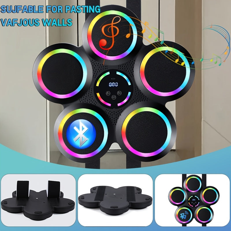 Premium Black 9-Speed Smart Boxing Machine with Wireless Music