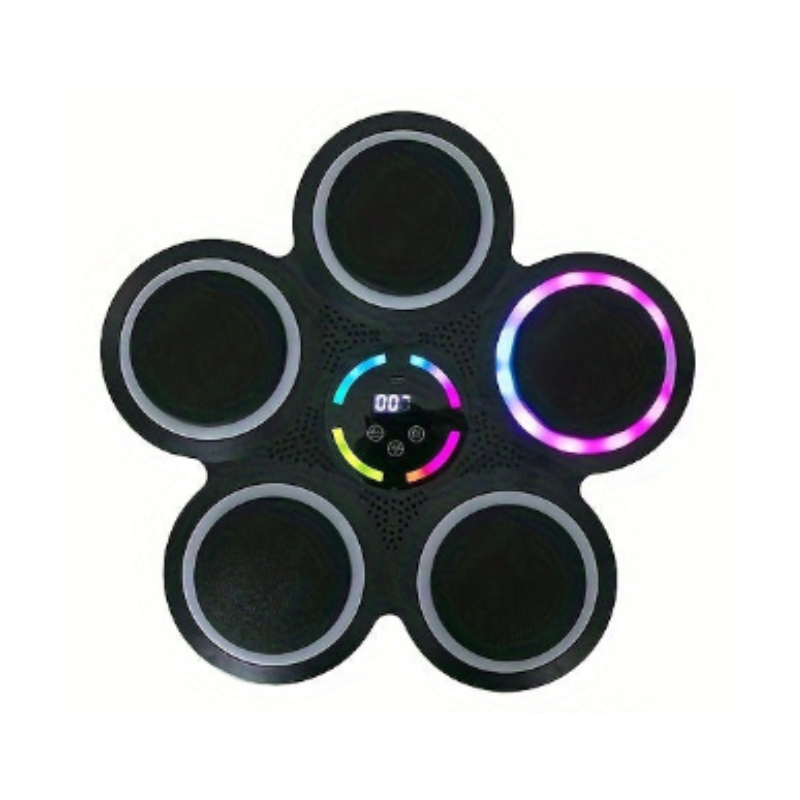 Premium Black 9-Speed Smart Boxing Machine with Wireless Music