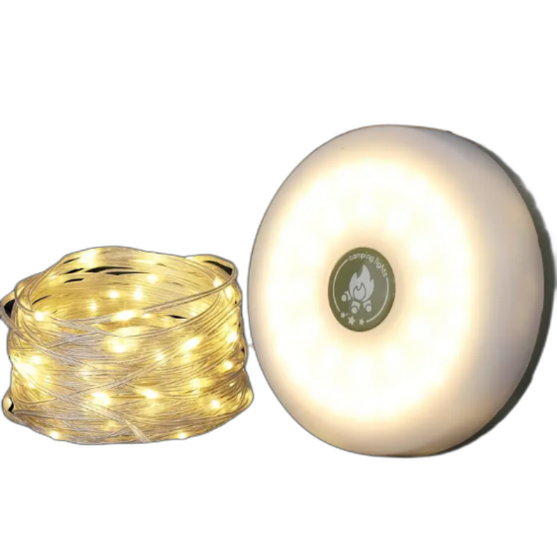 Premium Rechargeable Camping String Lights with 5 Modes