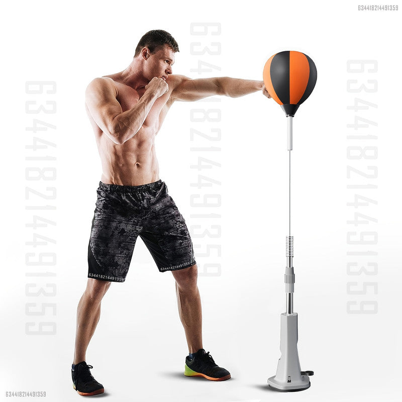 Premium Adjustable Inflatable Boxing Reflex Bag - Mixed Colour