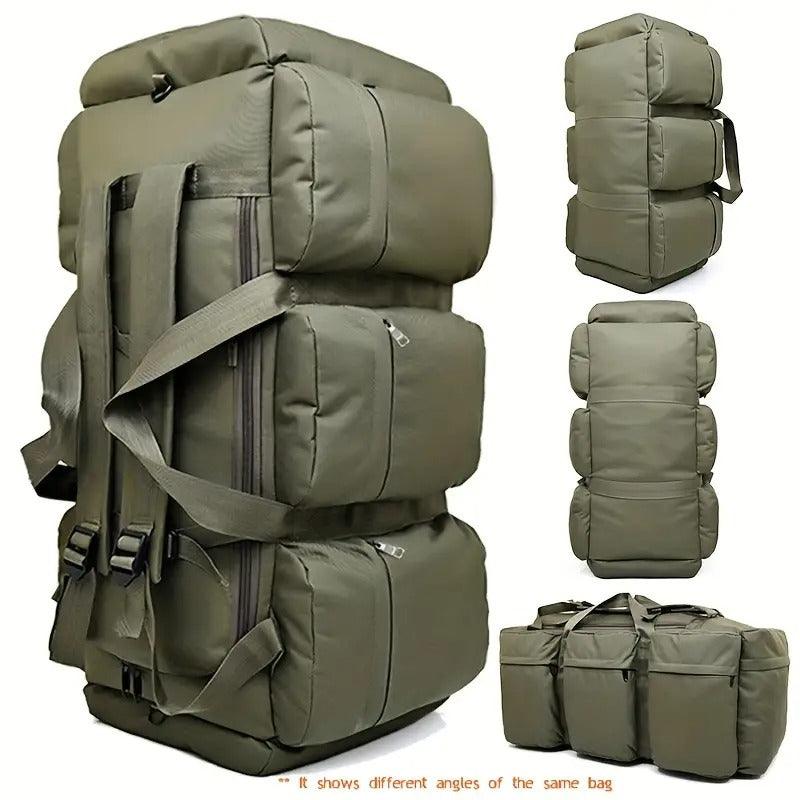 Military Duffel Backpack 80L Outdoor Travel Bag - SuperSaverAU - view 2