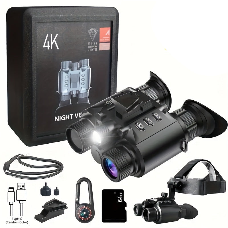 Premium 4K Night Vision Goggles with 600cm Range