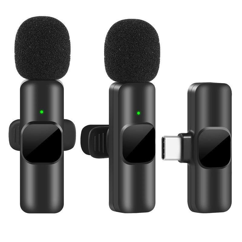 Wireless Lavalier Microphone for iPhone Android Live Recording - SuperSaverAU - view 4