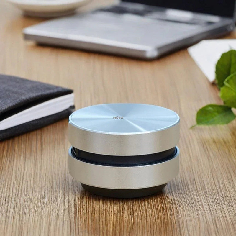 Premium Silver Bone Conduction Bluetooth Speaker with FM Radio