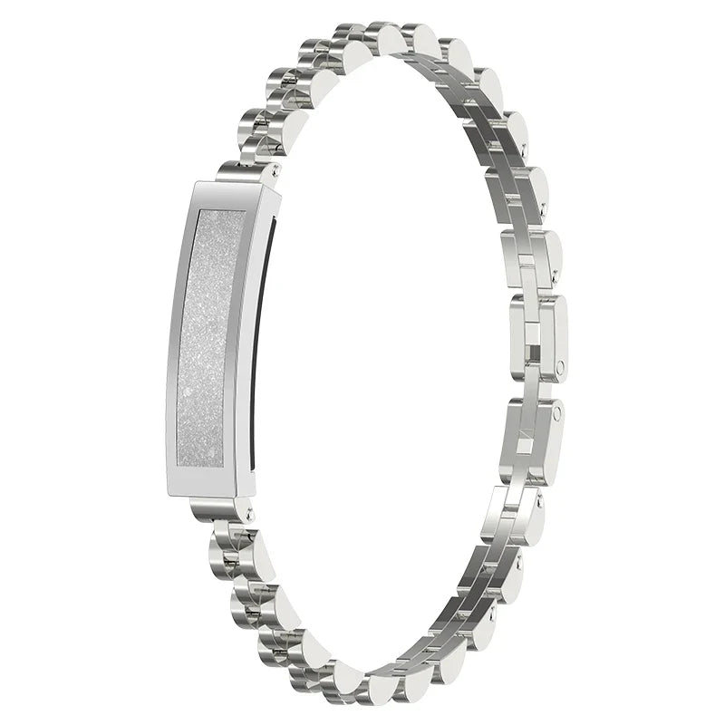 No-Screen Smart Watch Silver - SuperSaverAU - view 3