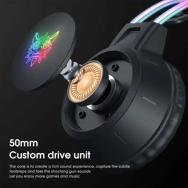 Gaming Headset with Detachable Cat Ear Microphone - SuperSaverAU - view 4