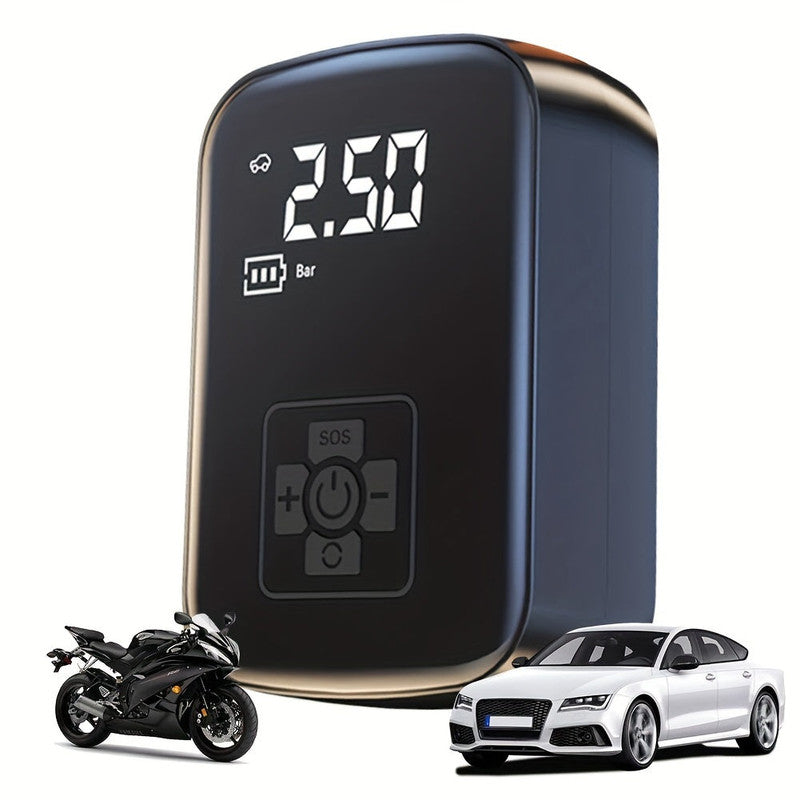 Premium 150PSI Portable Cordless Air Compressor Tyre Inflator 4000mAh