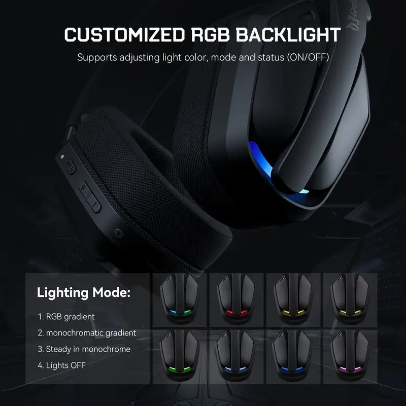 Wireless Gaming Headphones with Noise Cancelling Mic - SuperSaverAU - view 2