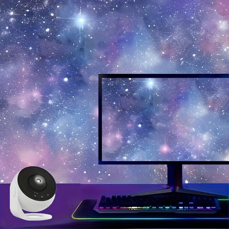 Premium USB Galaxy Star Projector with 13 Discs