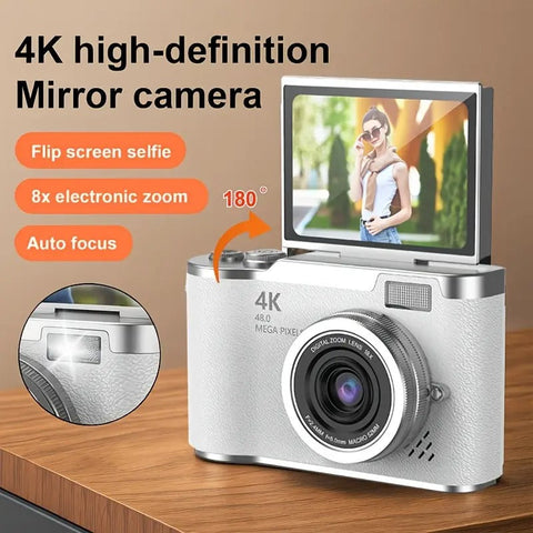 Retro CCD-4K Digital Camera with Flip Screen - SuperSaverAU - view 1