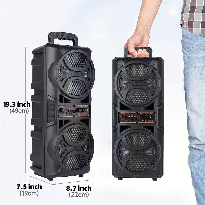 3000W Portable Wireless Speaker with Dual Subwoofers - SuperSaverAU - view 3