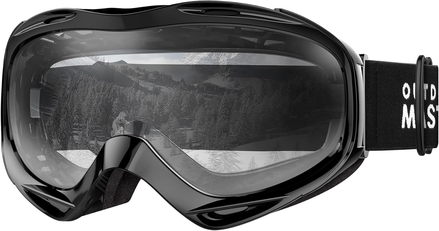 OutdoorMaster Ski Goggles - Modern, One Size, Anti-Fog, UV Protection, Unisex - SuperSaverAU - view 1