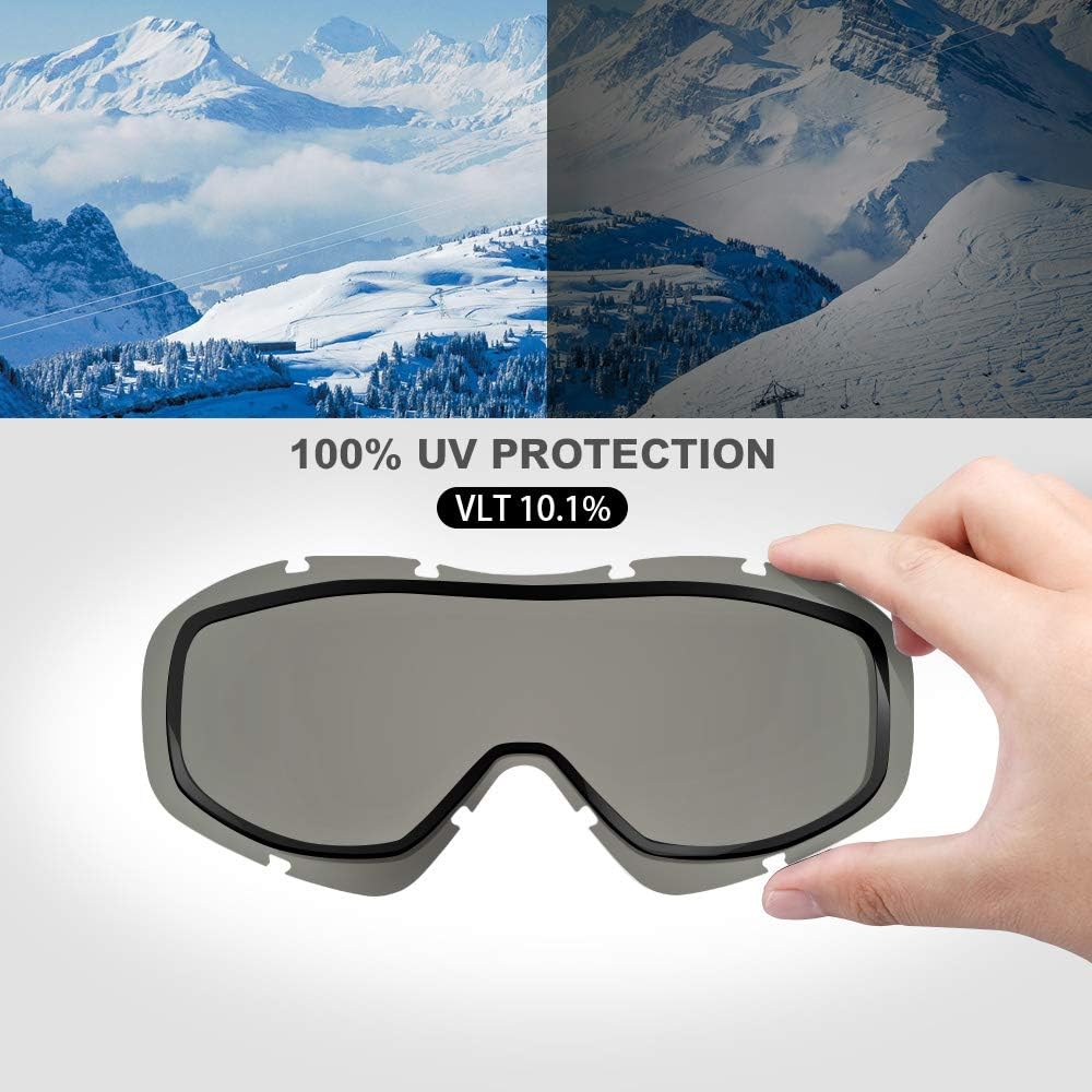 OutdoorMaster Ski Goggles - UV Protection, Anti-Fog, One Size, Unisex - SuperSaverAU - view 3