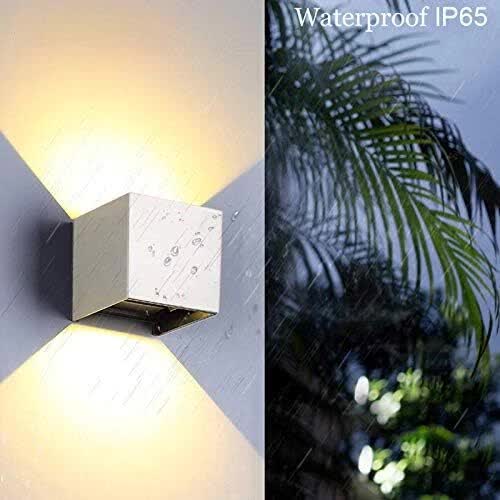 V1171 LED Wall Light 12W, Adjustable Angle, IP65 Waterproof, Modern Aluminum Sconce - SuperSaverAU - view 2