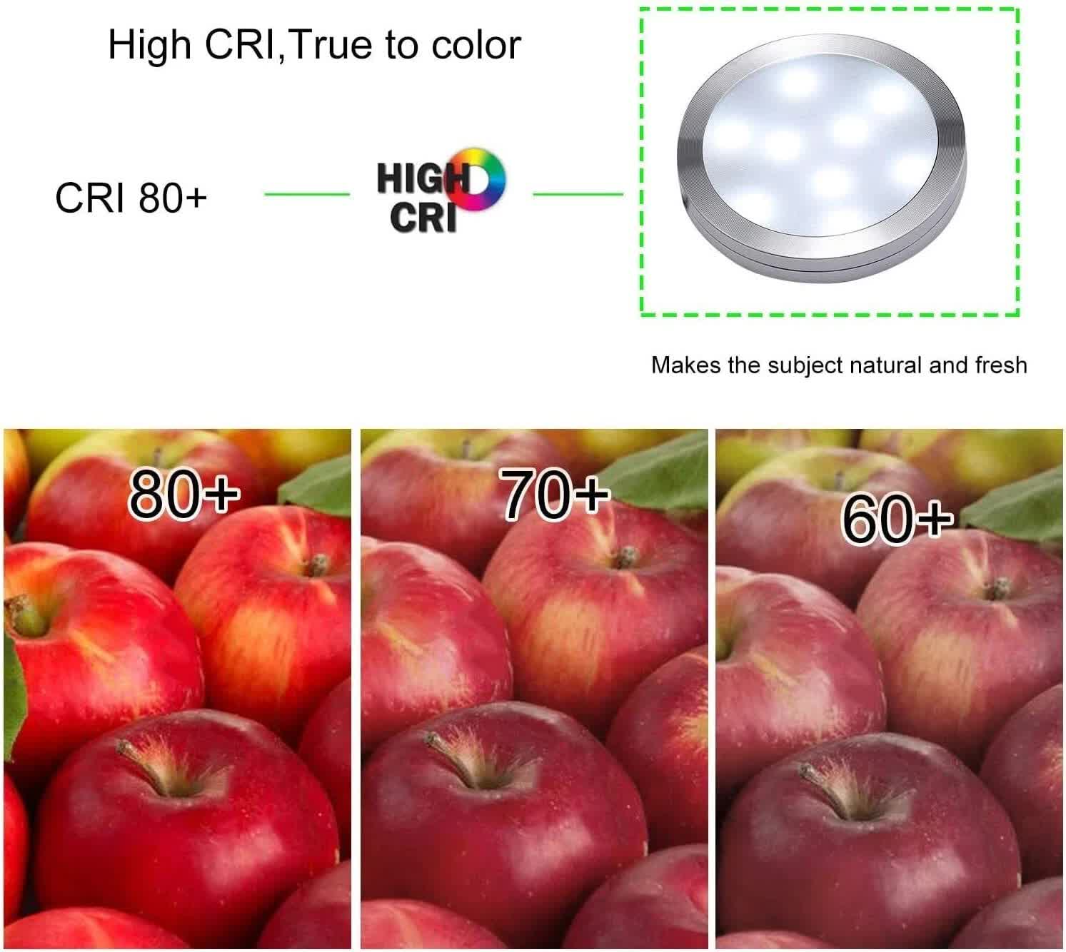 Linkable Under Cabinet LED Puck Lights 12V Dimmable with Wireless RF Remote Control - SuperSaverAU - view 5