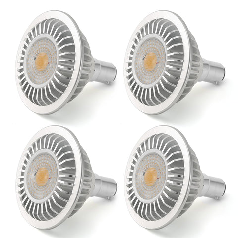 AR70 LED Light Bulb 7W BA15D B15 Base, Warm White, 4 Pack, 85% Energy Saving - SuperSaverAU - view 1