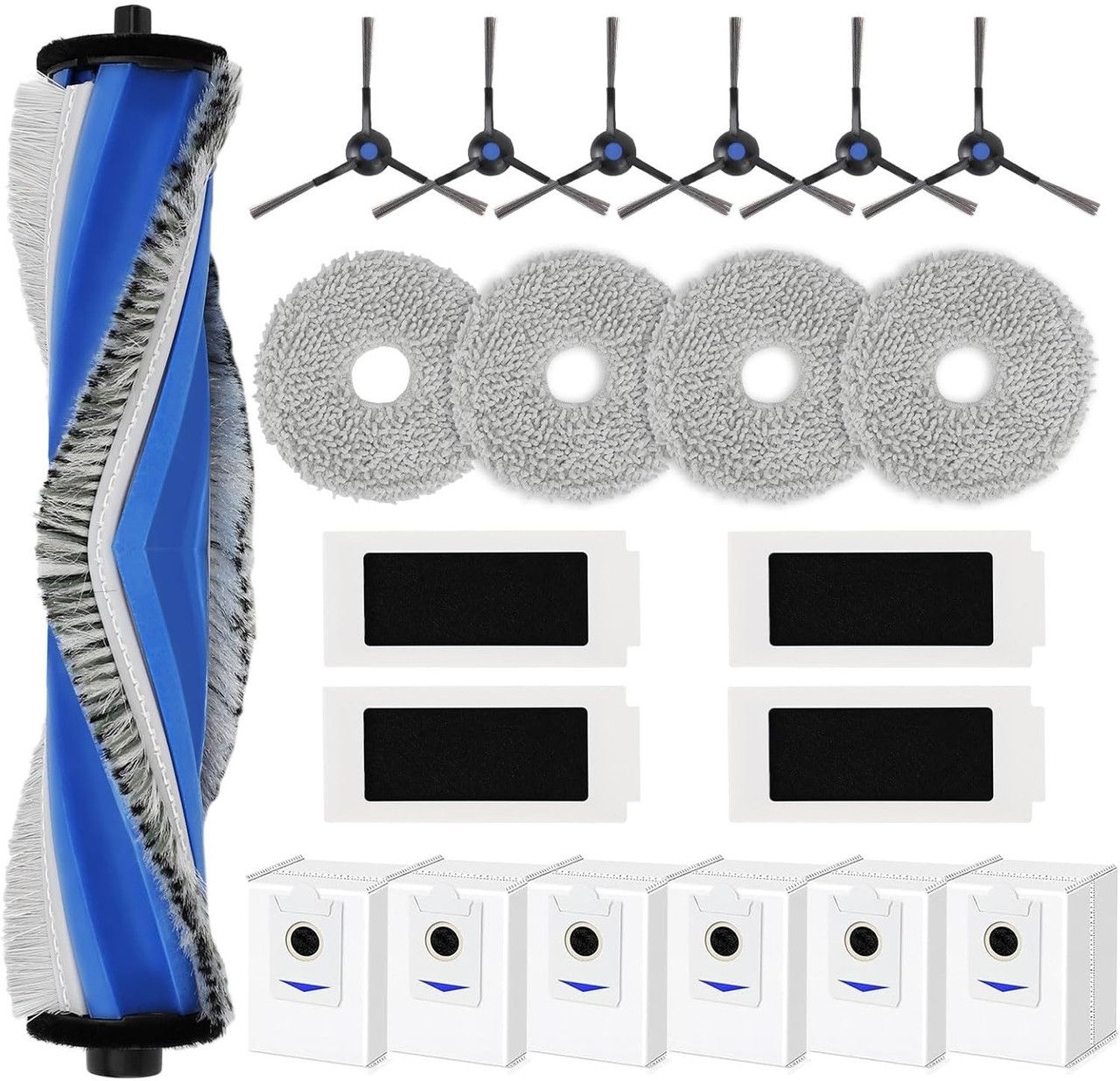 18 PCS Accessories for ECOVACSDEEBOT T30S Robot Vacuum Cleaner - SuperSaverAU - view 1