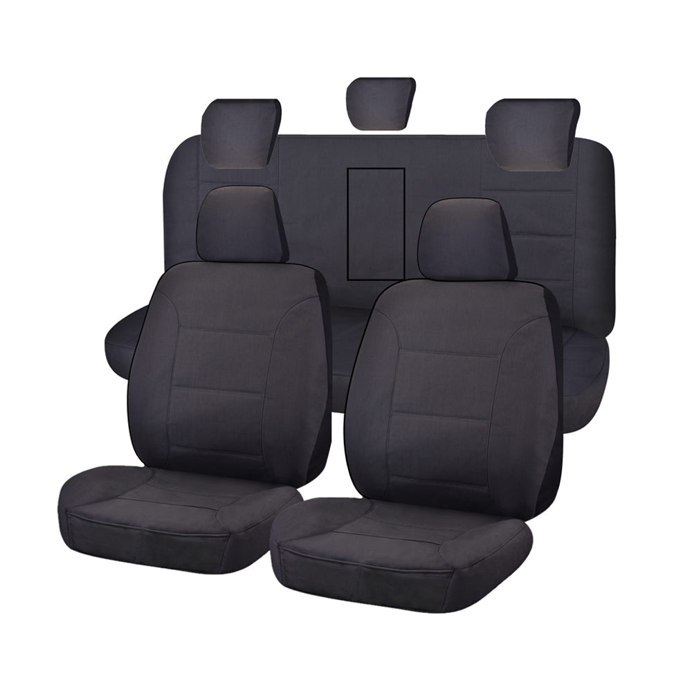 Premium Isuzu D-MAX Dual Cab Charcoal All Terrain Seat Covers 2012-2020
